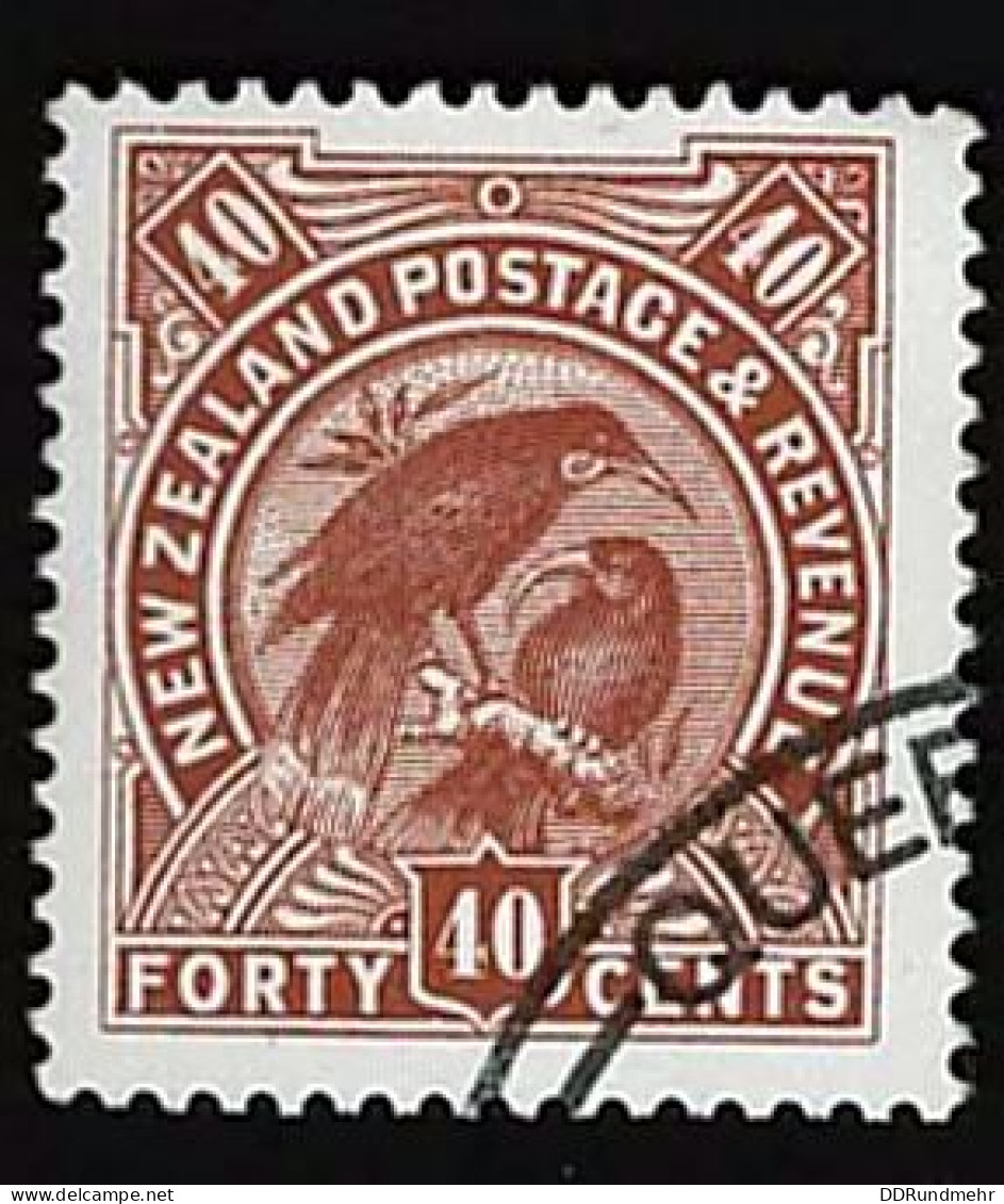 1998 Huia  Michel NZ 1680 Stamp Number NZ 1511 Yvert Et Tellier NZ 1609 Stanley Gibbons NZ 2161 - Usati