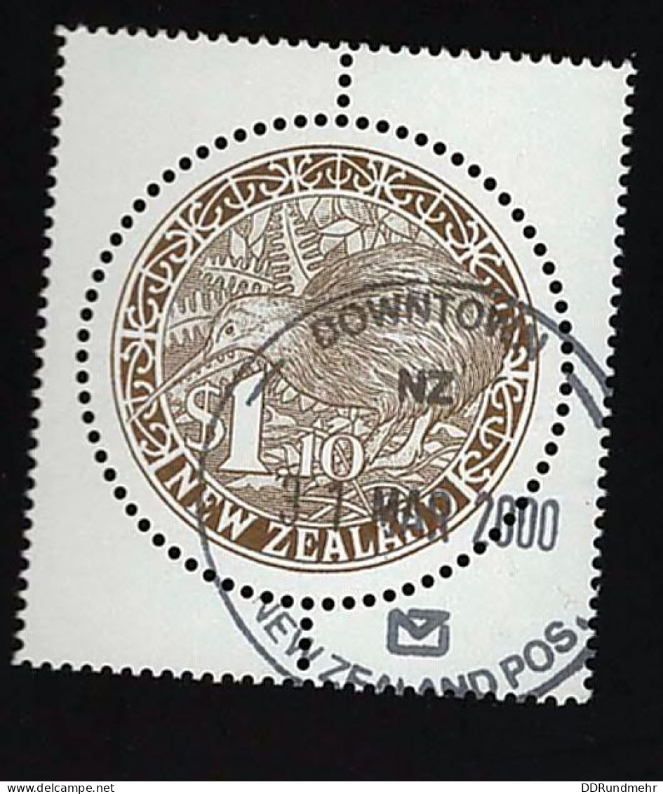 2000 Bron Kiwi Michel NZ 1820 Stamp Number NZ 1635 Yvert Et Tellier NZ 1748 Stanley Gibbons NZ 2090a - Gebraucht