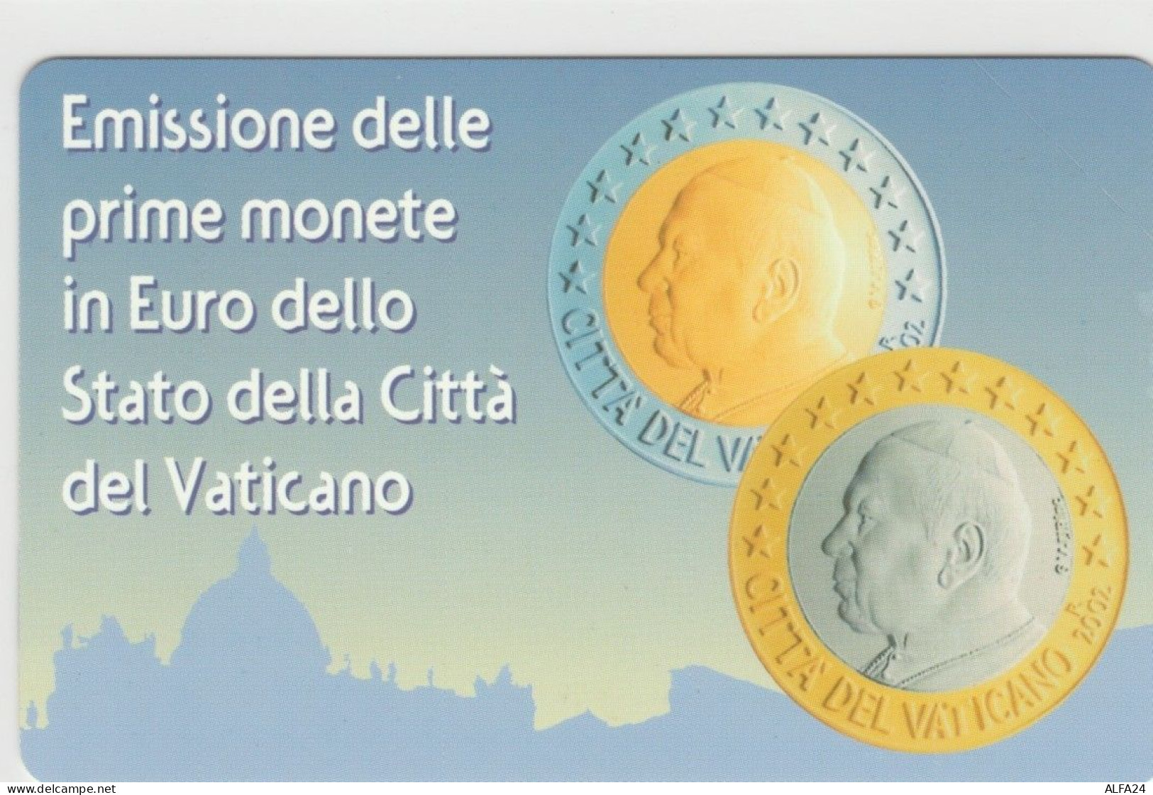 PHONE CARDS VATICANO NEW SCV92 EMISSIONE IN EURO - Vatican