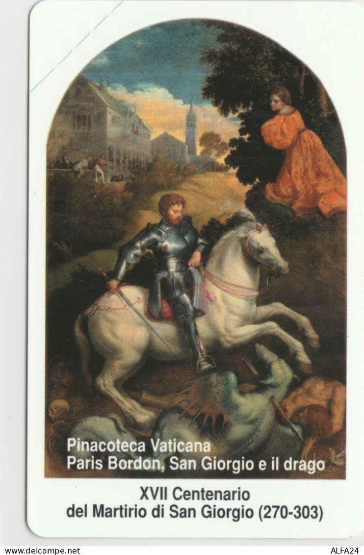 PHONE CARDS VATICANO NEW SCV107 MARTIRIO SAN GIORGIO - Vaticano