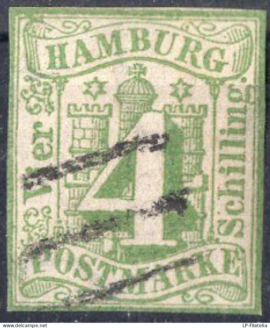 Hamburg - 1859 - 4 Schilling - UNCERTIFIED!!!! - Hamburg