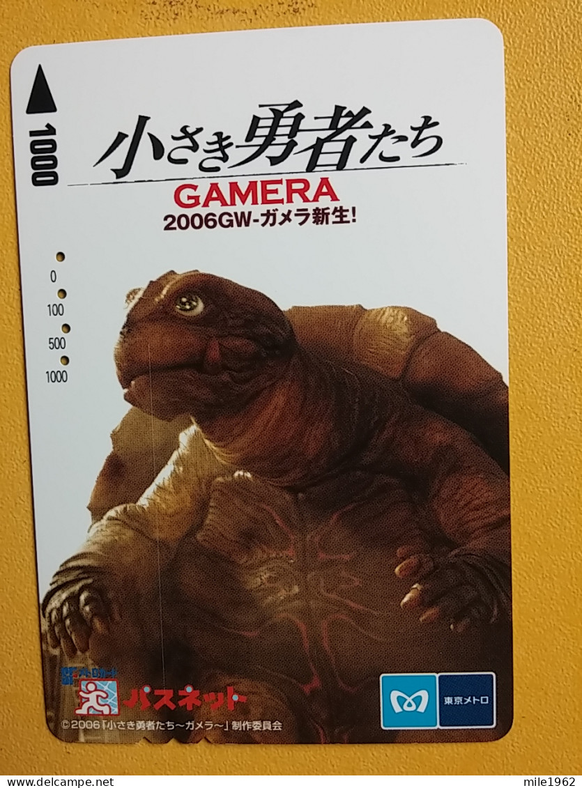 T-429 - JAPAN, Japon, Nipon, Carte Prepayee, Prepaid, Animal, Turtles - Sonstige & Ohne Zuordnung