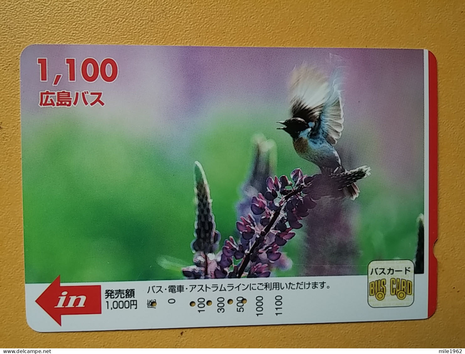 T-430 - JAPAN, Japon, Nipon, Carte Prepayee, Prepaid, Animal, Bird, Oiseau - Otros & Sin Clasificación