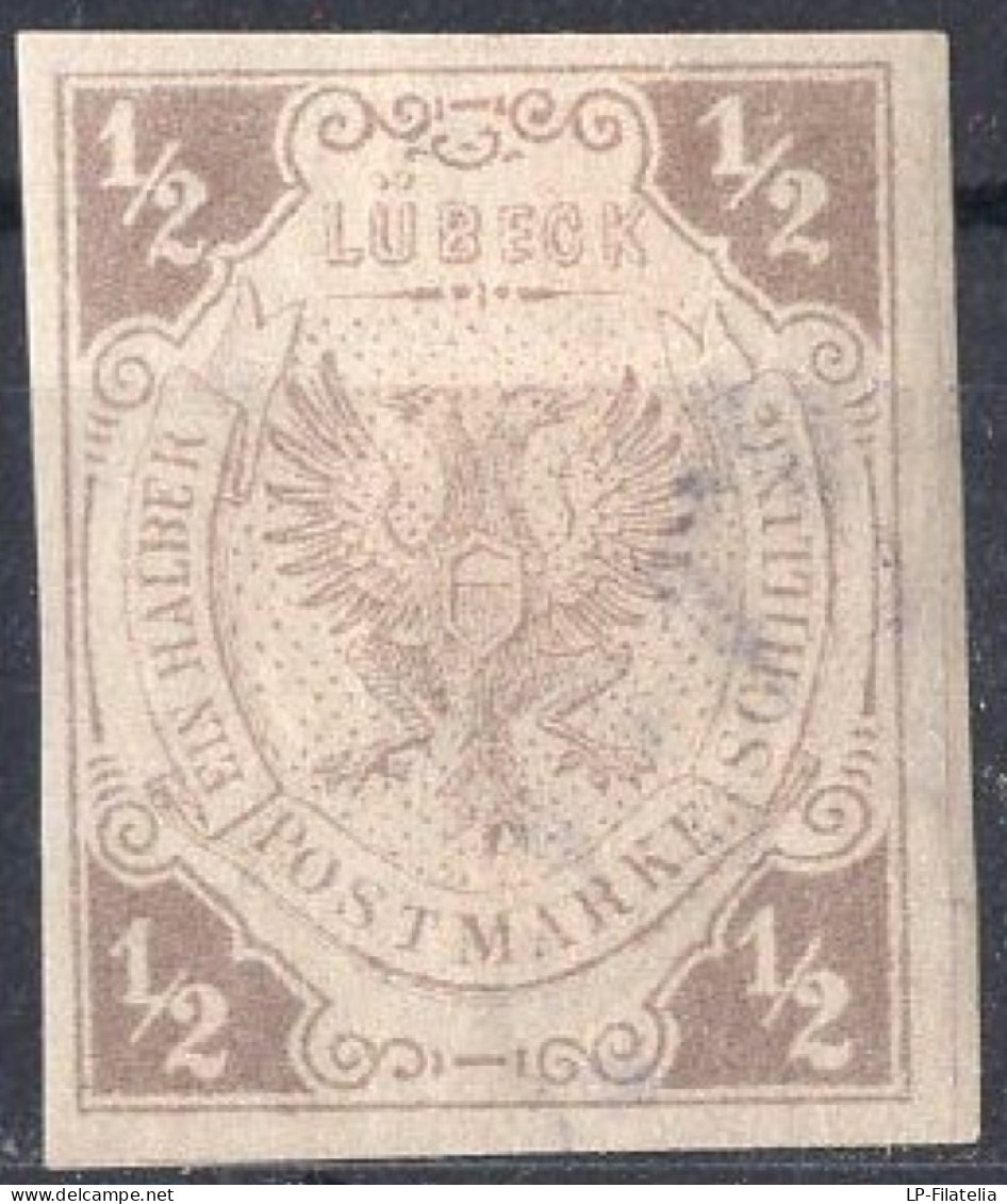 Lübeck - 1859 - 1/2 Schilling - UNCERTIFIED!!!! - Lübeck