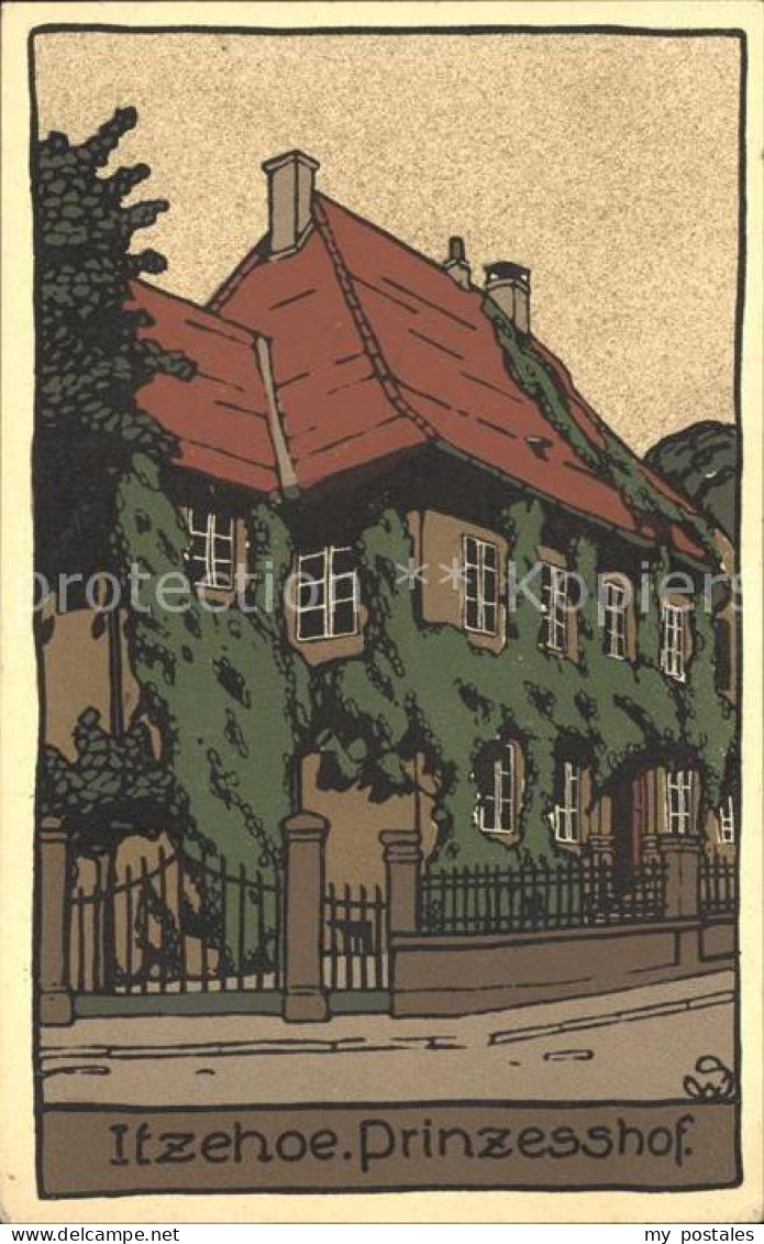 42158575 Itzehoe Prinzesshof Illustration Itzehoe - Itzehoe