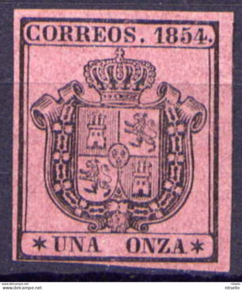 LOTE 1811  ///  (C050) ESPAÑA 1854  -  EDIFIL Nº: 29 /  MICHEL Nº: 2  NUEVO SIN GOMA / NO GUM - Unused Stamps