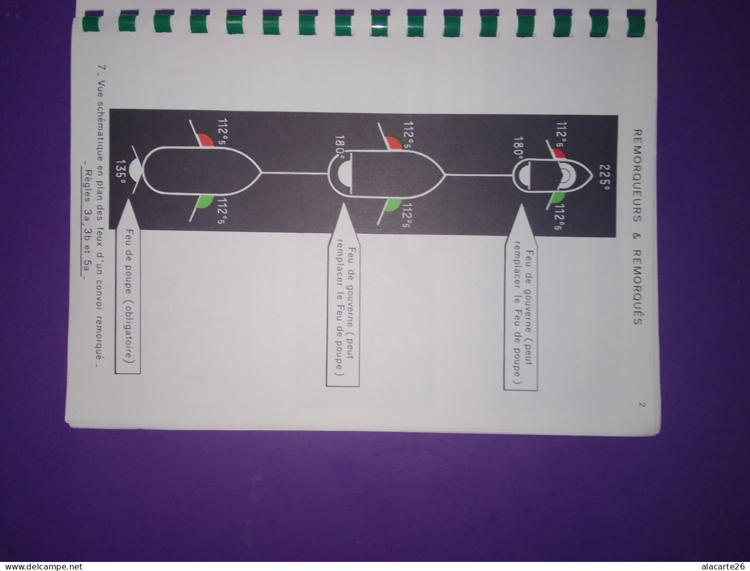 SERVICE HYDROGRAPHIQUE ET OCEANOGRAPHIQUE DE LA MARINE : REGLEMENT POUR PREVENIR LES ABORDAGES EN MER / PLANCHES - Transporte