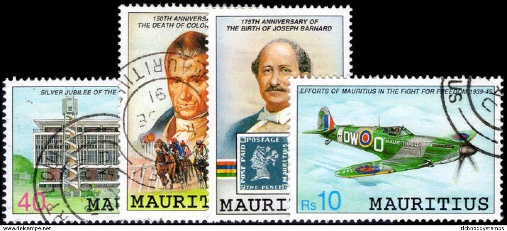 Mauritius 1991 Anniversaries And Events Fine Used. - Maurice (1968-...)