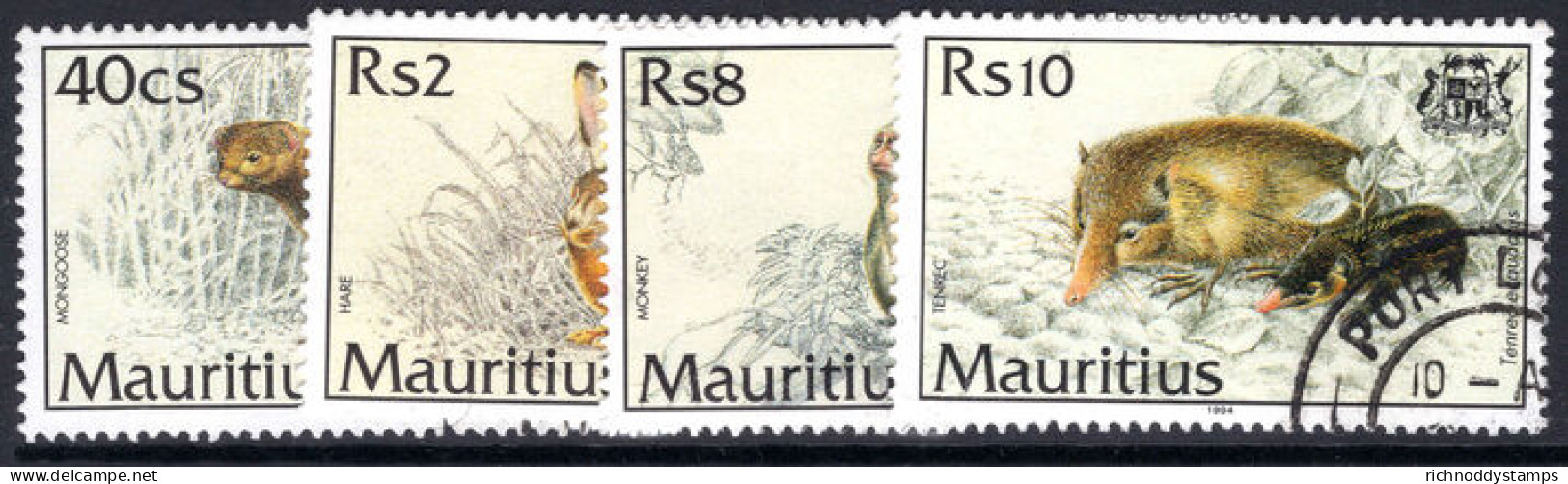 Mauritius 1994 Mammals Fine Used. - Maurice (1968-...)