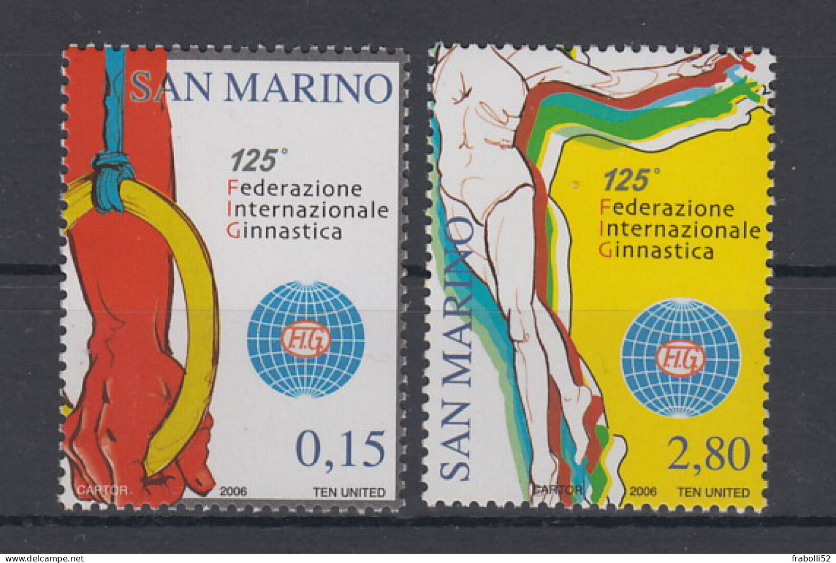 S. Marino Nuovi:   N. 2114-5  ** - Unused Stamps