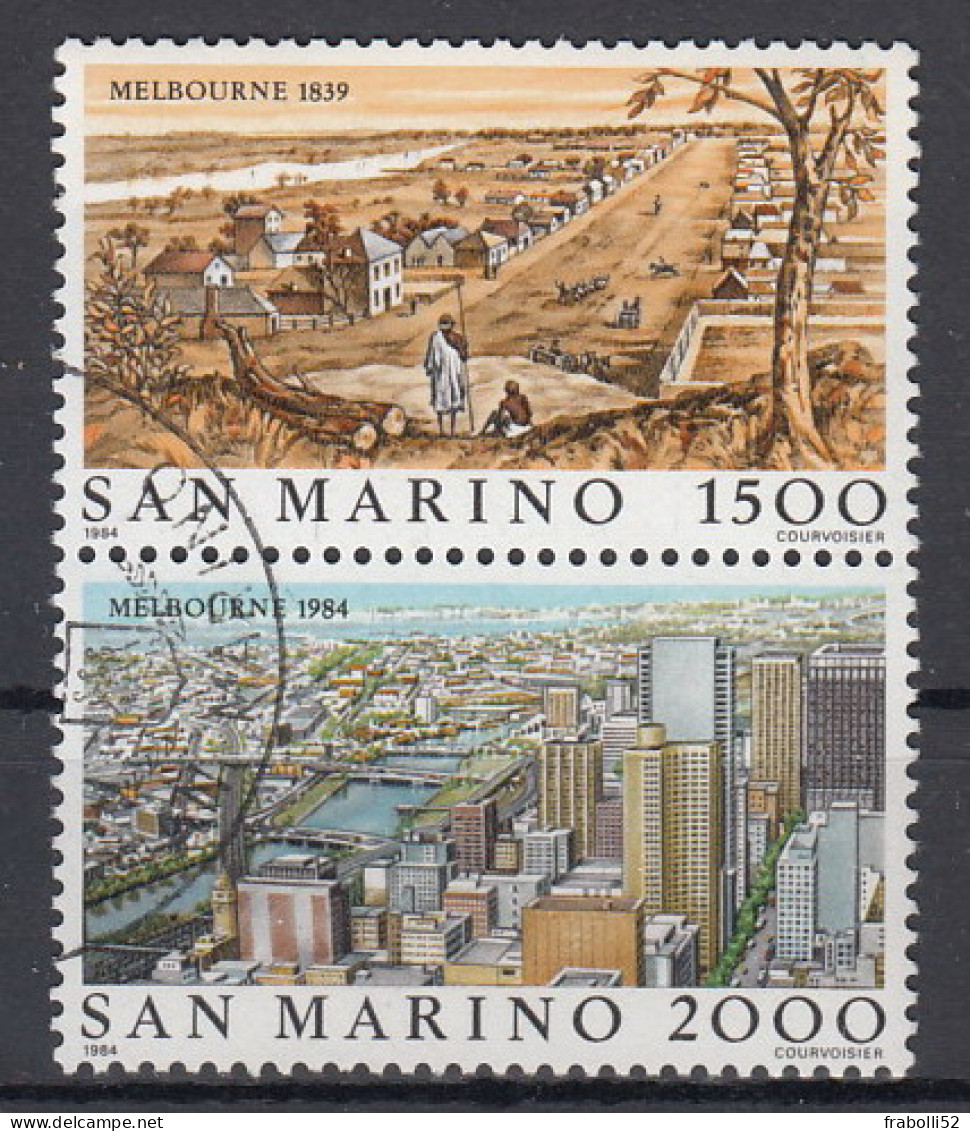 S. Marino Usati Di Qualità:   N. 1142-3 - Used Stamps