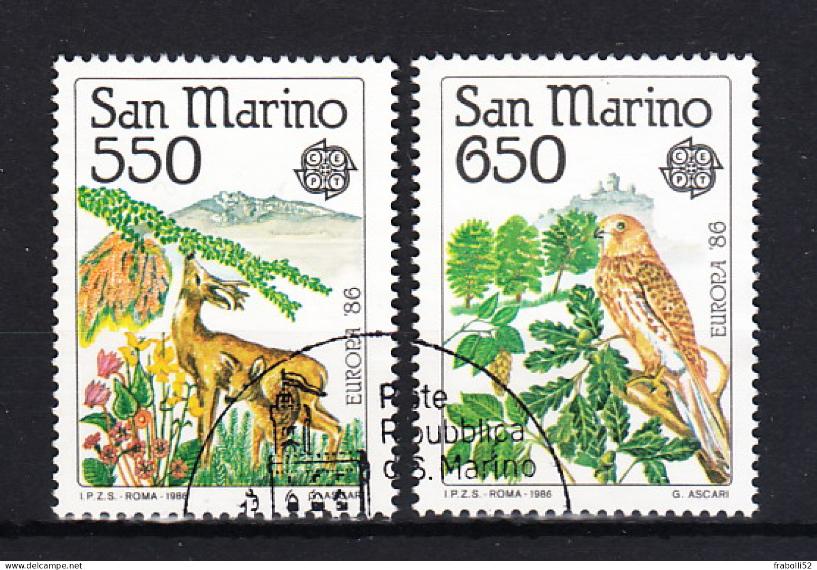 S. Marino Usati Di Qualità:   N. 1182-3 - Used Stamps