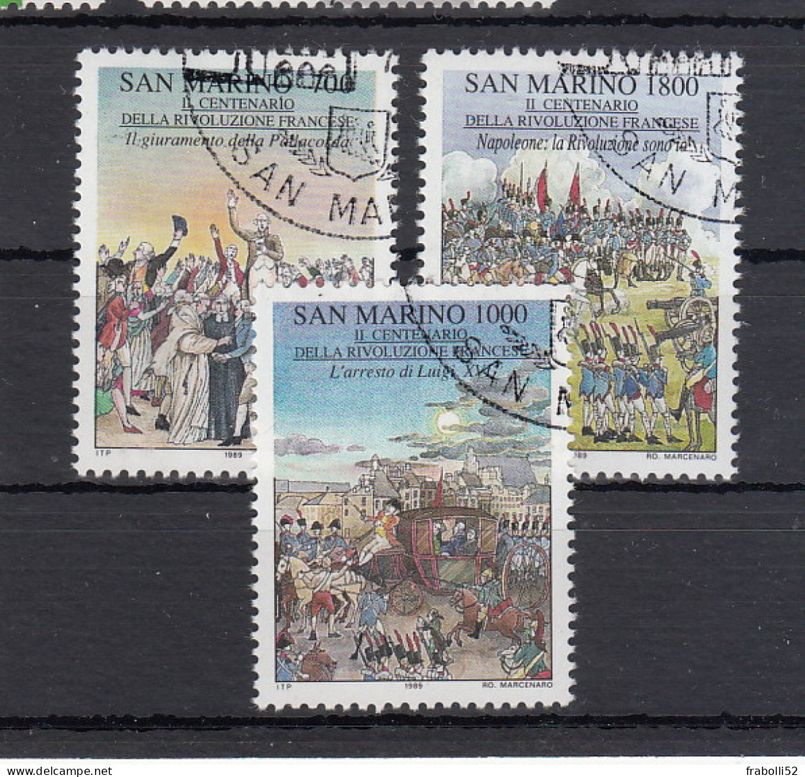 S. Marino Usati Di Qualità:   N. 1262-4 - Used Stamps