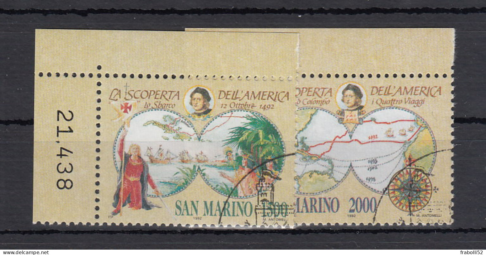 S. Marino Usati Di Qualità:   N. 1334-5 - Used Stamps