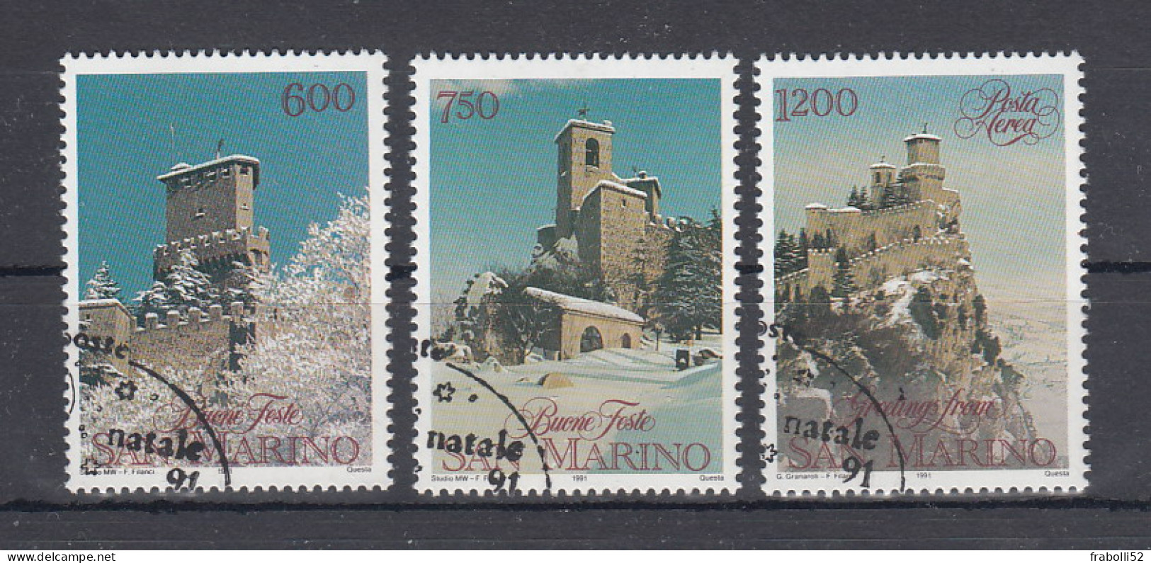 S. Marino Usati Di Qualità:   N. 1321-2, 1332-3 E P.A. 158 - Used Stamps