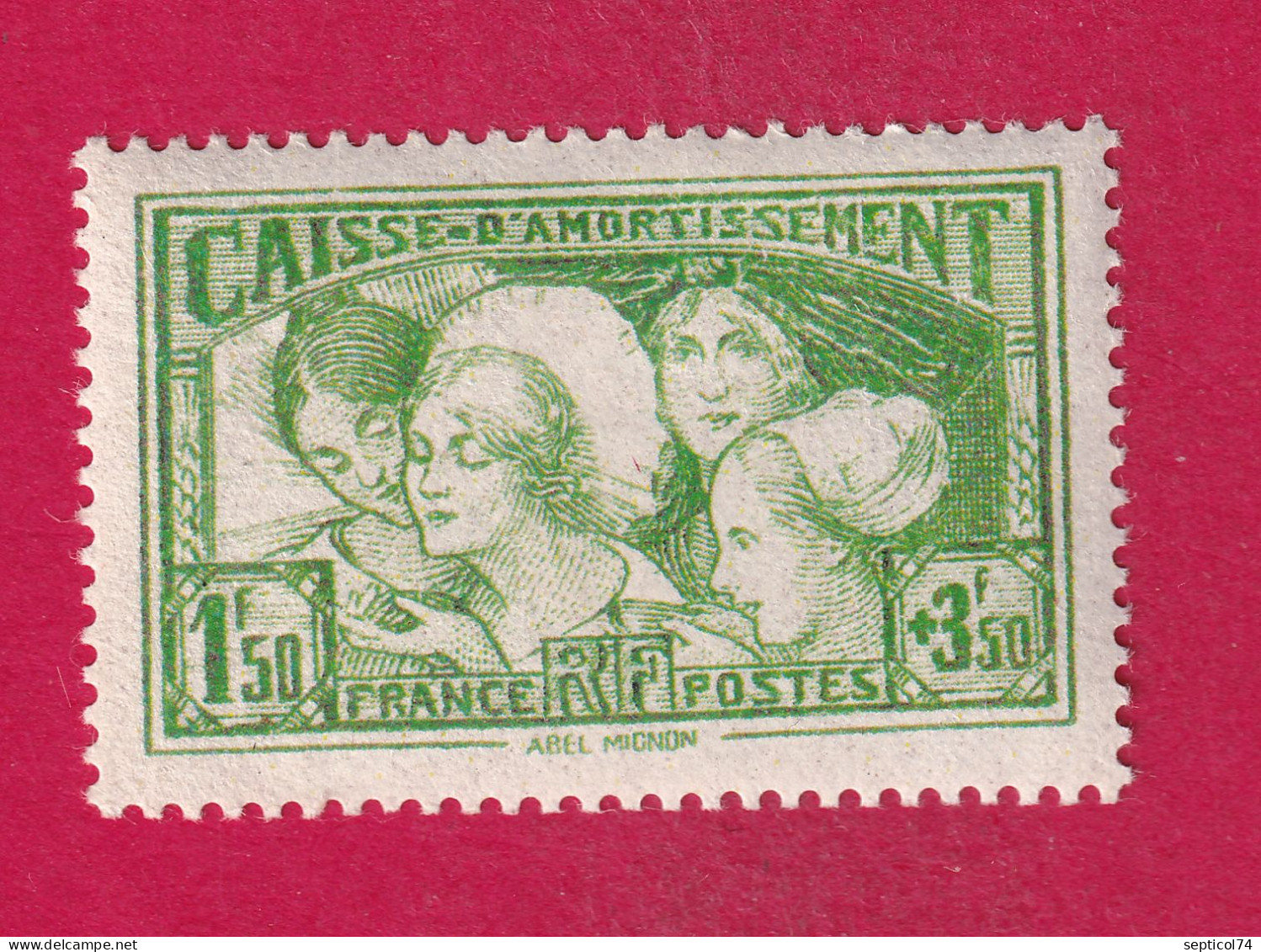 N°269 PROVINCES NEUF SANS CHARNIERE UNE PETITE ADHERENCE CONSIDERE COMME AVEC TRACE DE CHARNIER TIMBRE STAMP BRIEFMARKEN - 1927-31 Sinking Fund