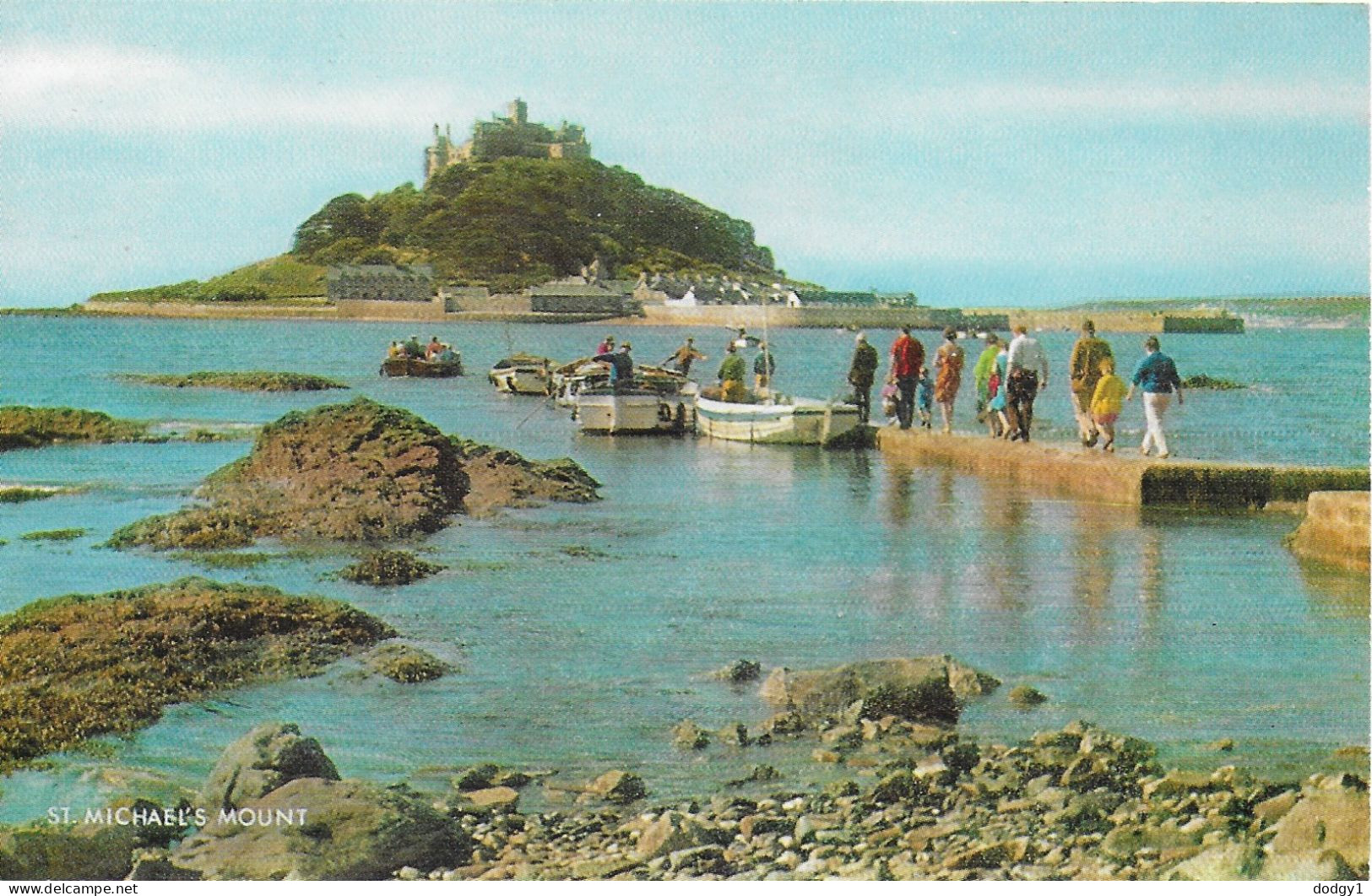 ST. MICHAELS MOUNT, CORNWALL, ENGLAND. UNUSED POSTCARD   Zf7 - St Michael's Mount