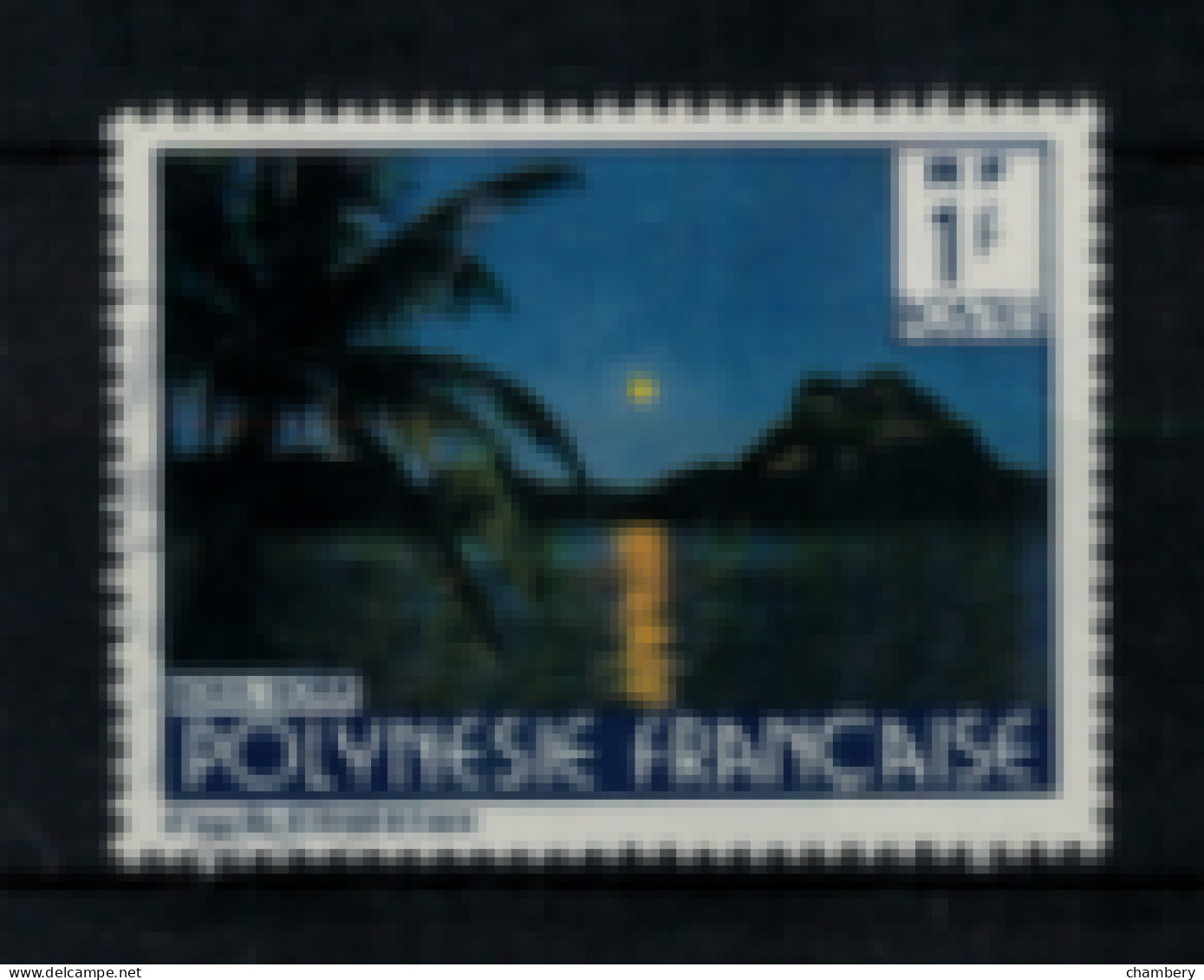 France - Polynésie "Paysage De La Polynésie : Bora-Bora" - Oblitéré N° 132 De 1979 - Gebraucht