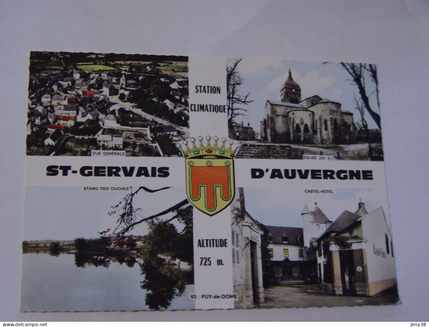 PUY DE DOME-SAINT GERVAIS D'AUVERGNE-632555 - Saint Gervais D'Auvergne