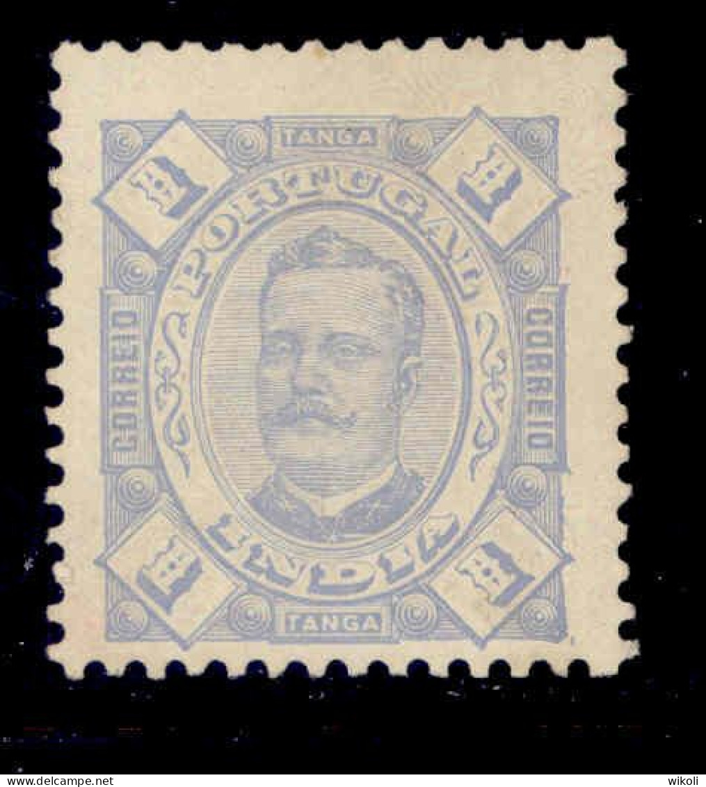 ! ! Portuguese India - 1895 D. Carlos 1 Tg (perf. 11 3/4) - Af. 143a - No Gum (ca 137) - Portugiesisch-Indien