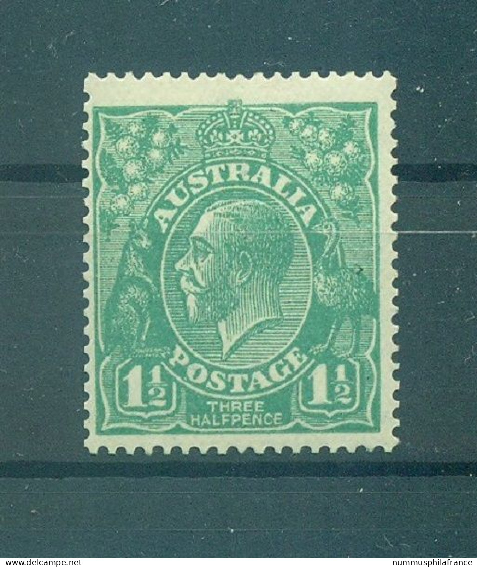 Australie 1914-23 - Y & T N. 24 - Série Courante (Michel N. 33 X A) - Ungebraucht