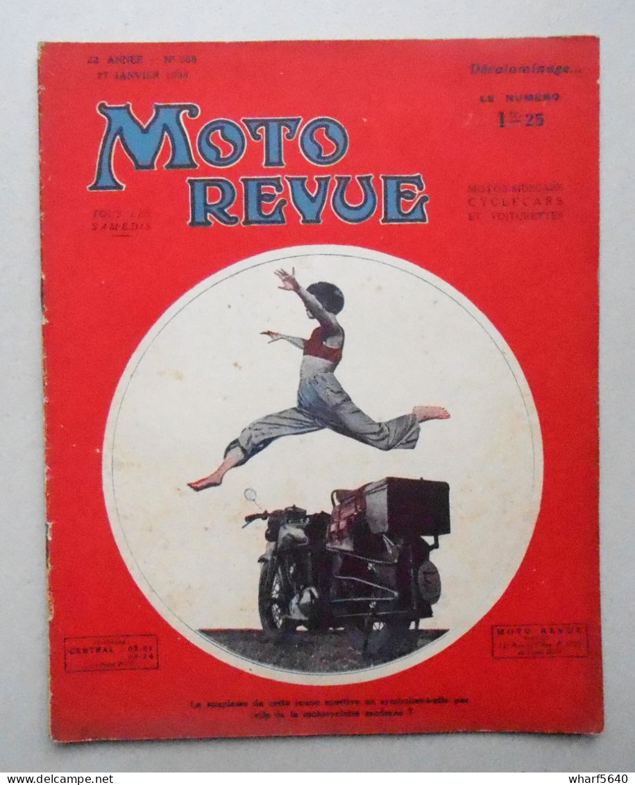 Moto Revue N°568,  27 Janvier 1934 - 1900 - 1949