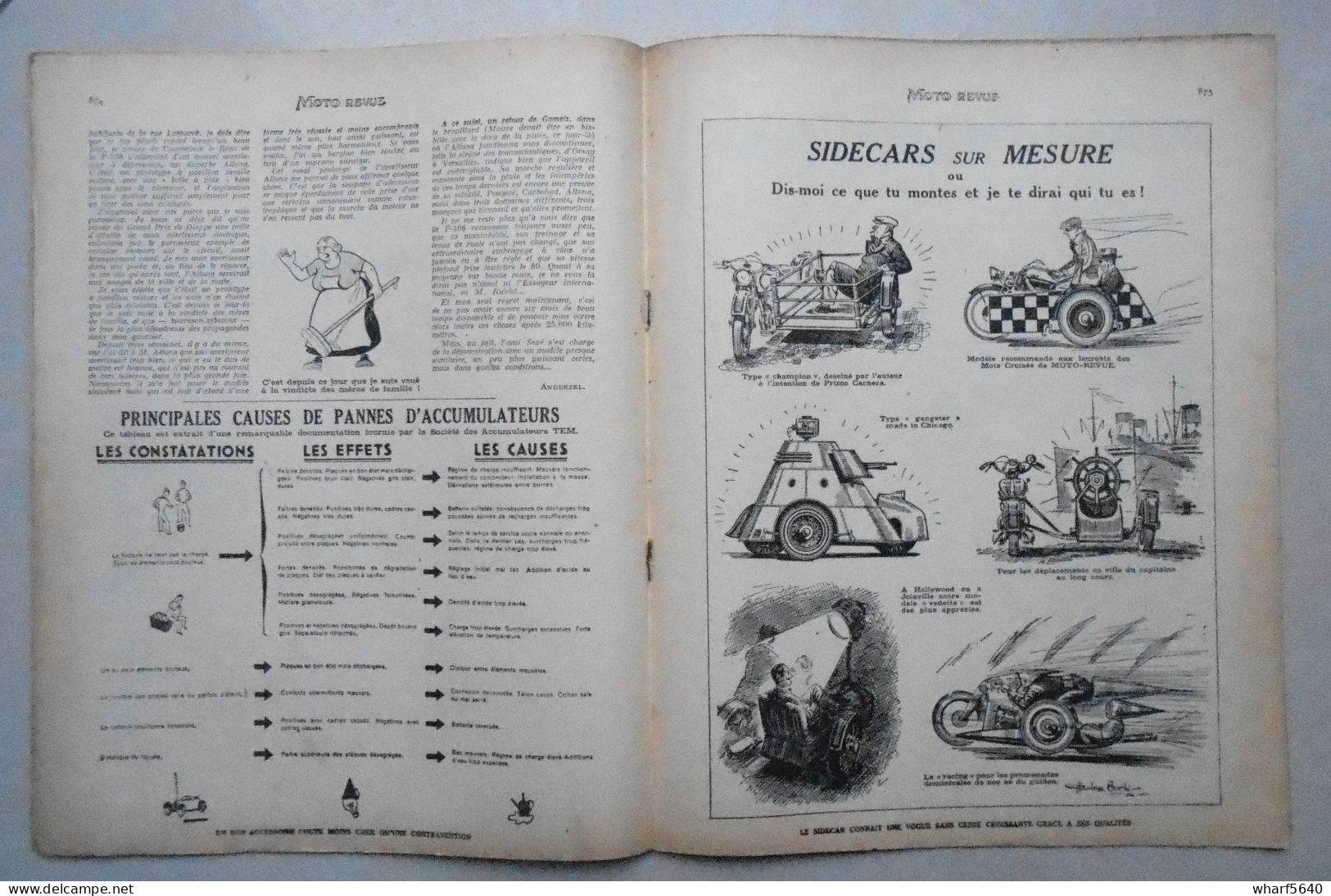 Moto Revue N° 558,  18 Novembre 1933 - 1900 - 1949