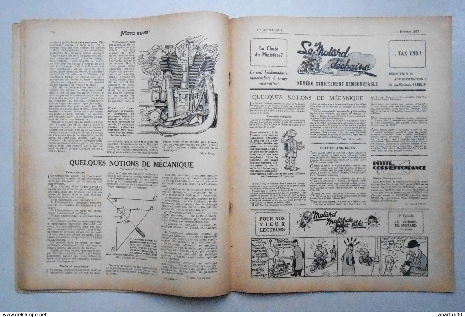 Moto Revue N° 517 -  4 Février 1933 - 1900 - 1949