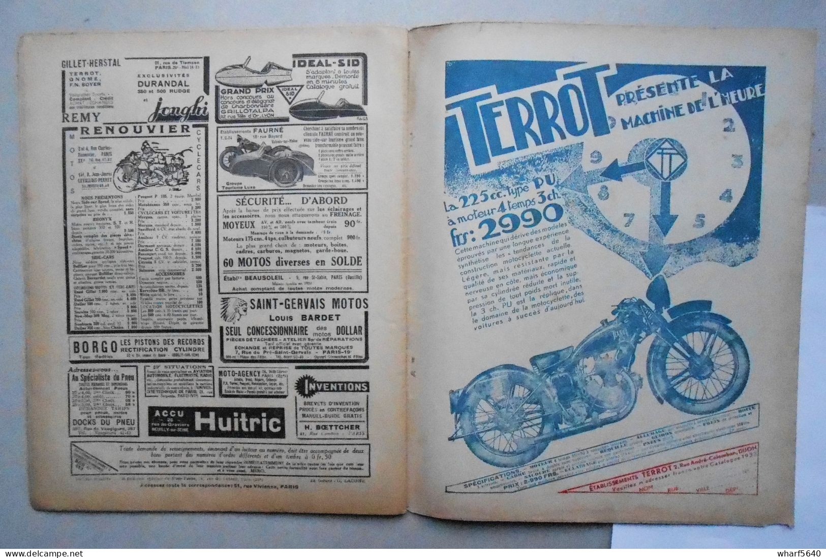 Moto Revue N° 513  -  7 Janvier 1933 - 1900 - 1949