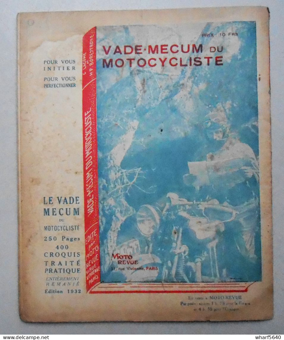 Moto Revue n° 509  -  10 décembre 1932