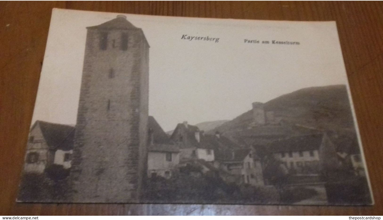 FRANCE 68 KAYSERSBERG PARTIE AM KESSELTURM UNUSED - Kaysersberg