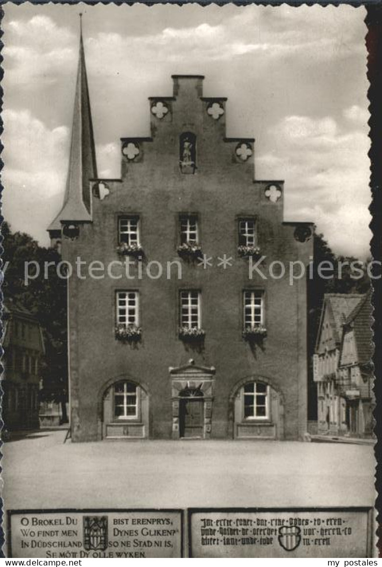 42155593 Brakel Westfalen Rathaus  Brakel - Brakel