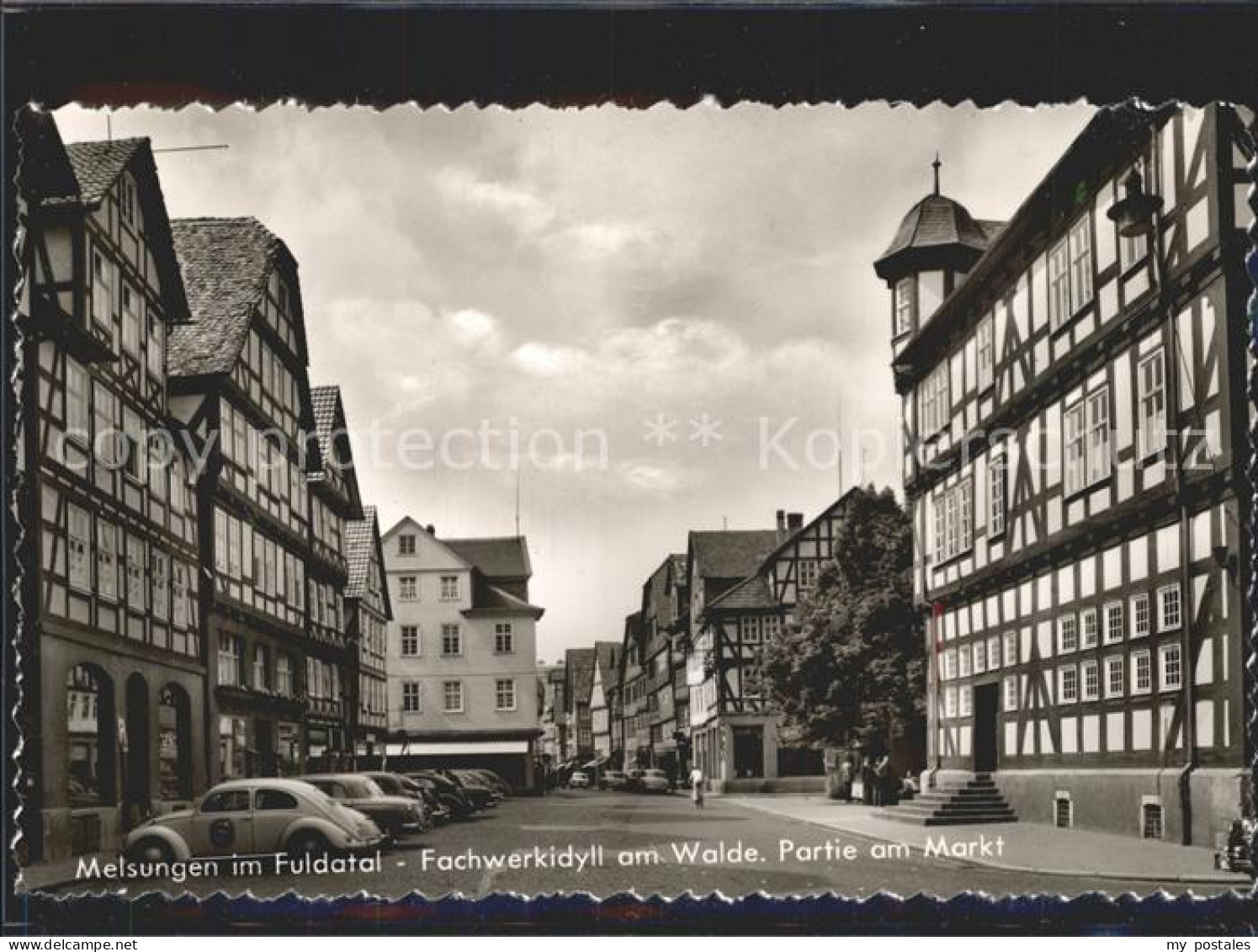 42155254 Melsungen Fulda Fachwerkidyll Am Walde Partie Am Markt Melsungen Fulda - Melsungen