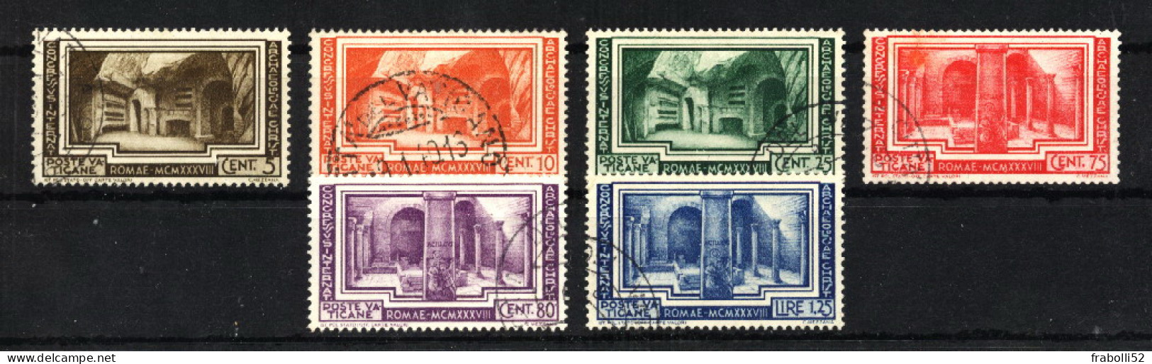 Vaticano Usati Di Qualità:  N. 55-60 - Used Stamps
