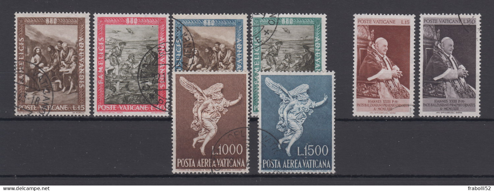 Vaticano Usati Di Qualità:  Giovanni XXIII, Giro Completo 1958-1963 - Collections