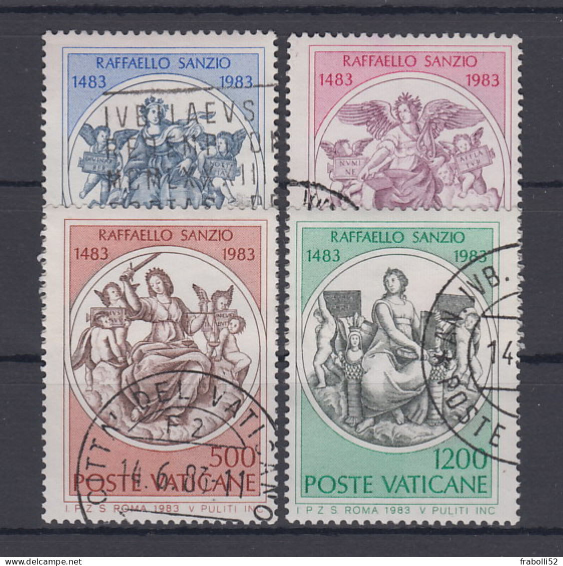Vaticano Usati Di Qualità: N. 731-4 - Used Stamps