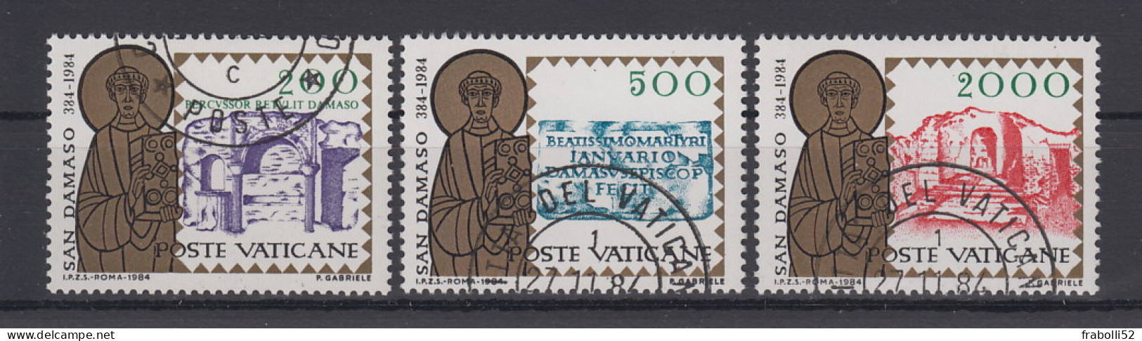 Vaticano Usati Di Qualità: N. 767-9  Lusso - Used Stamps