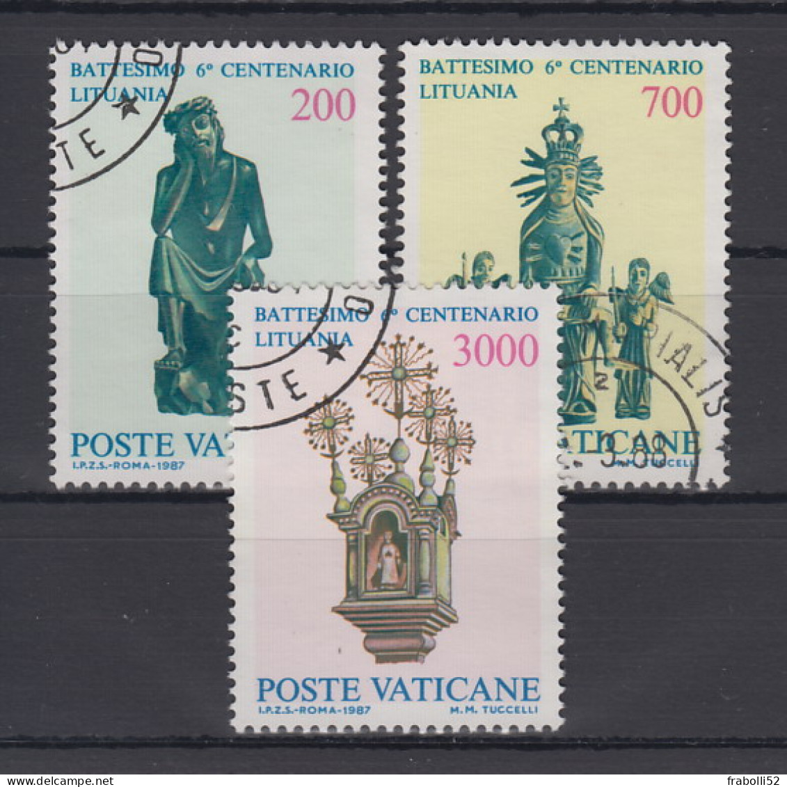 Vaticano Usati Di Qualità: N. 808-10 - Used Stamps