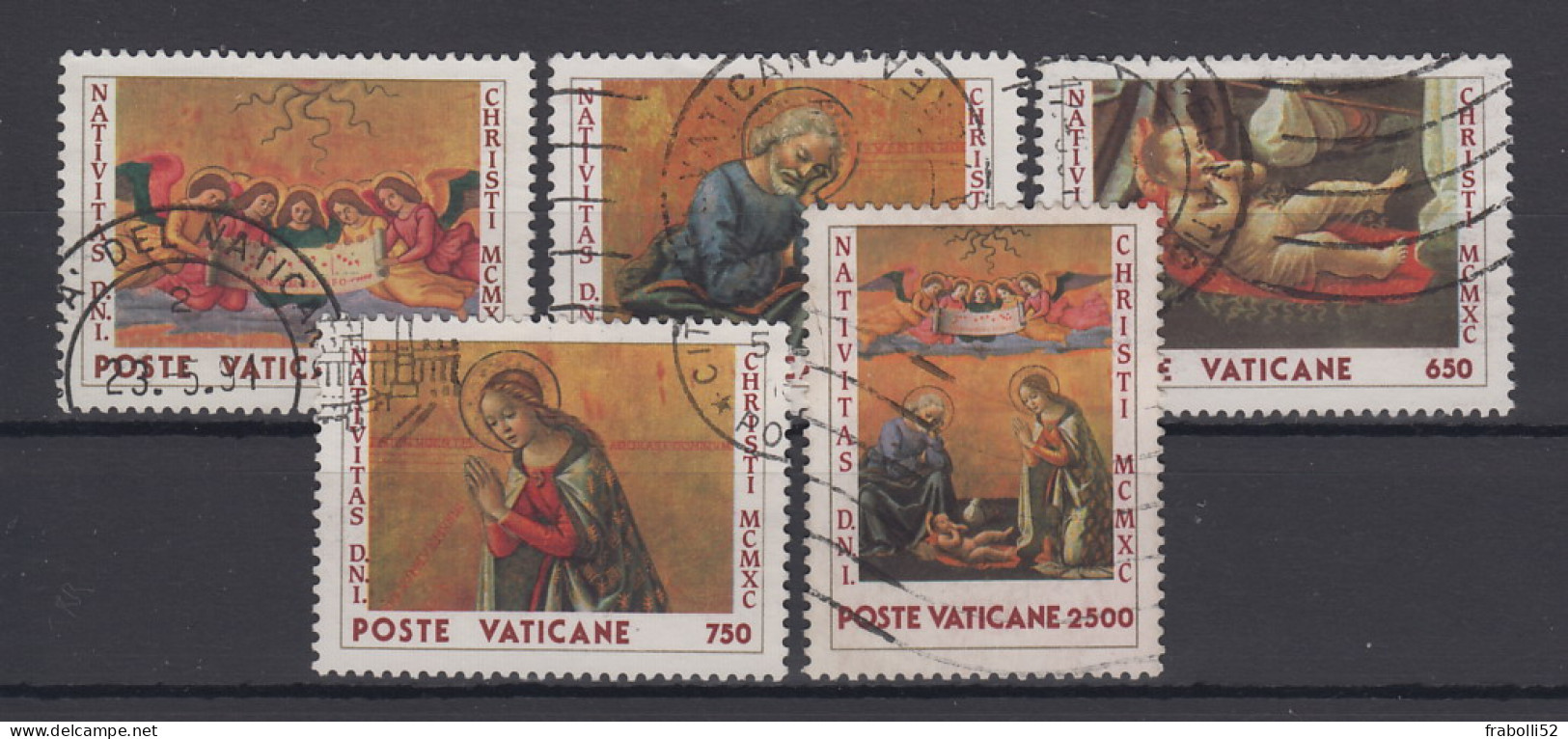 Vaticano Usati Di Qualità: N. 890-4 - Used Stamps