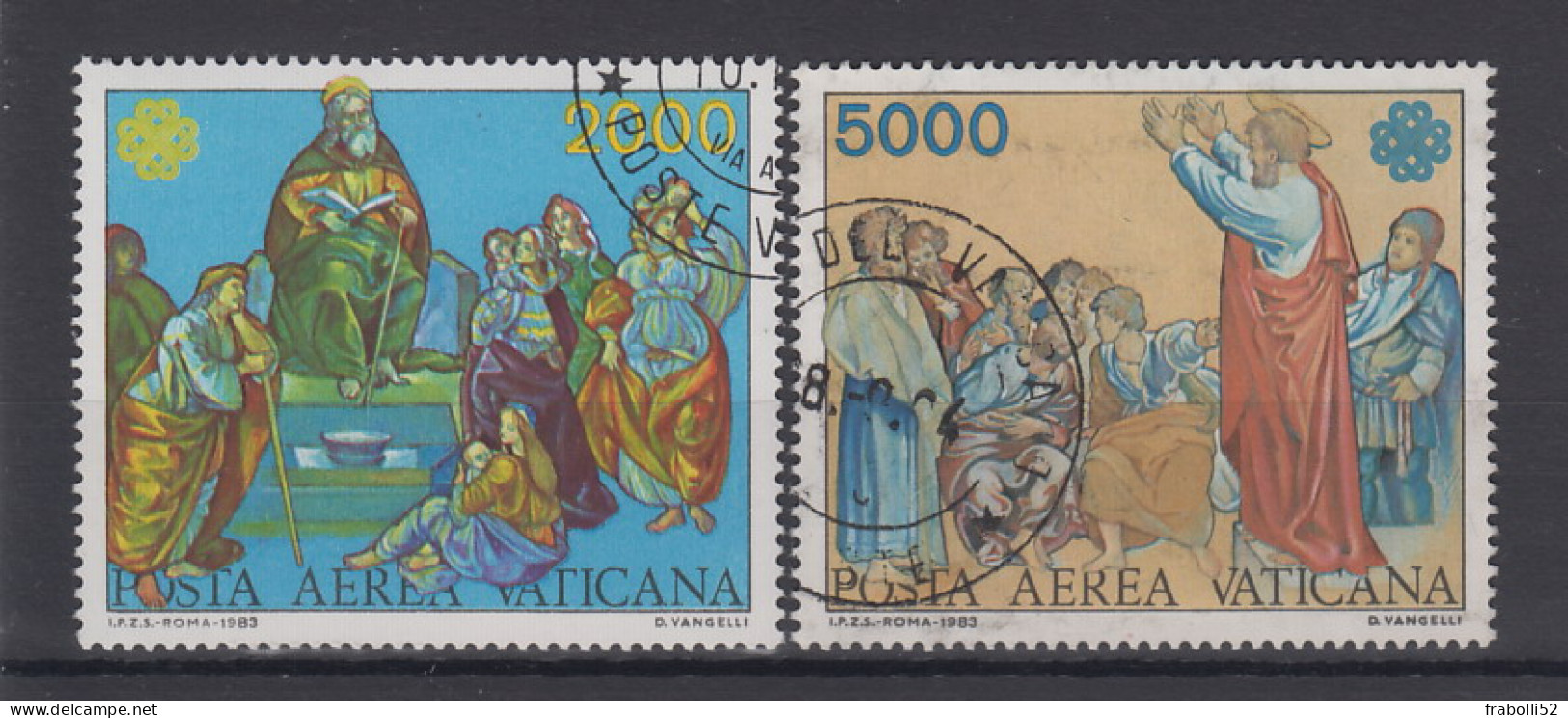 Vaticano Usati Di Qualità: P.A.  N. 73-4 - Airmail