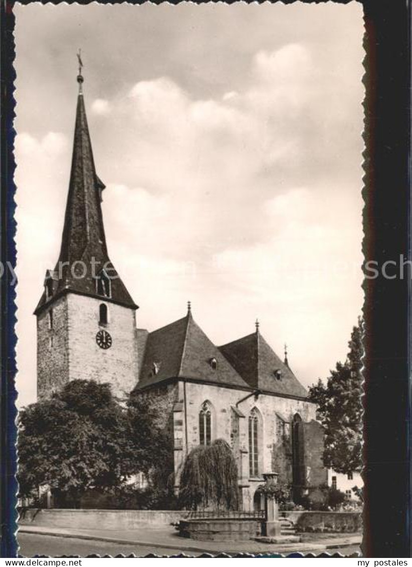 42155015 Melsungen Fulda Stadtkirche  Adelshausen - Melsungen