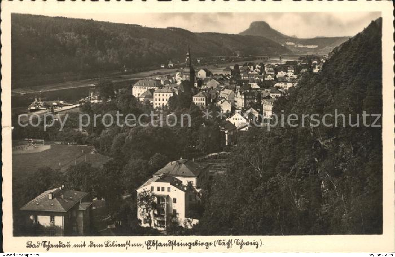 42154868 Kirnitzschtal Lilienstein  Kirnitzschtal - Kirnitzschtal