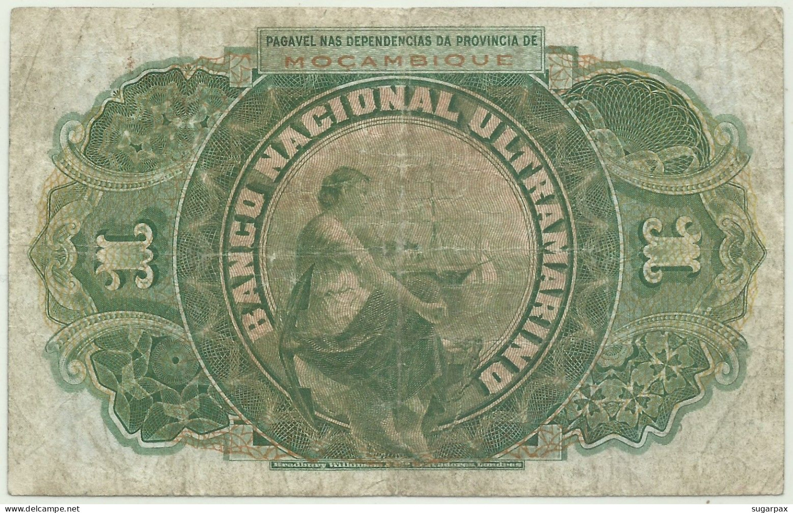 Moçambique - 1 Escudo - 1 De Setembro De 1941 - Pick 81 - Chamiço - B.N.U. - Mozambico