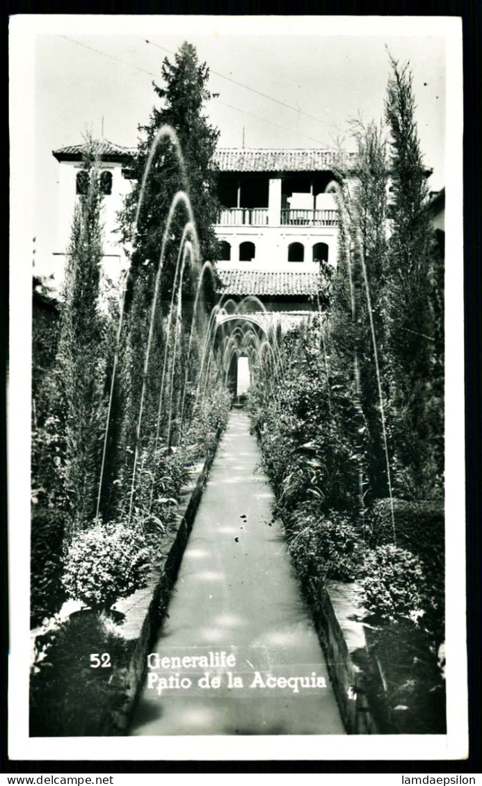 A65 ESPAGNE CPA  GENERALIFE - PATIO DE LA ACEQUIA - Collezioni E Lotti