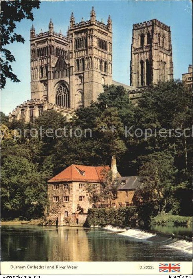 72391602 Durham UK Cathedral River Wear  - Andere & Zonder Classificatie