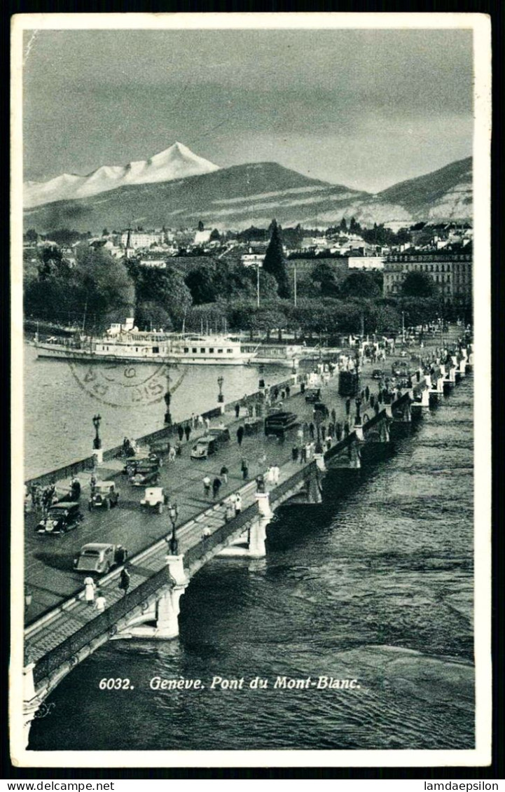 A65  SUISSE CPA  GENEVE - PONT DU MONT-BLANC - Collezioni E Lotti