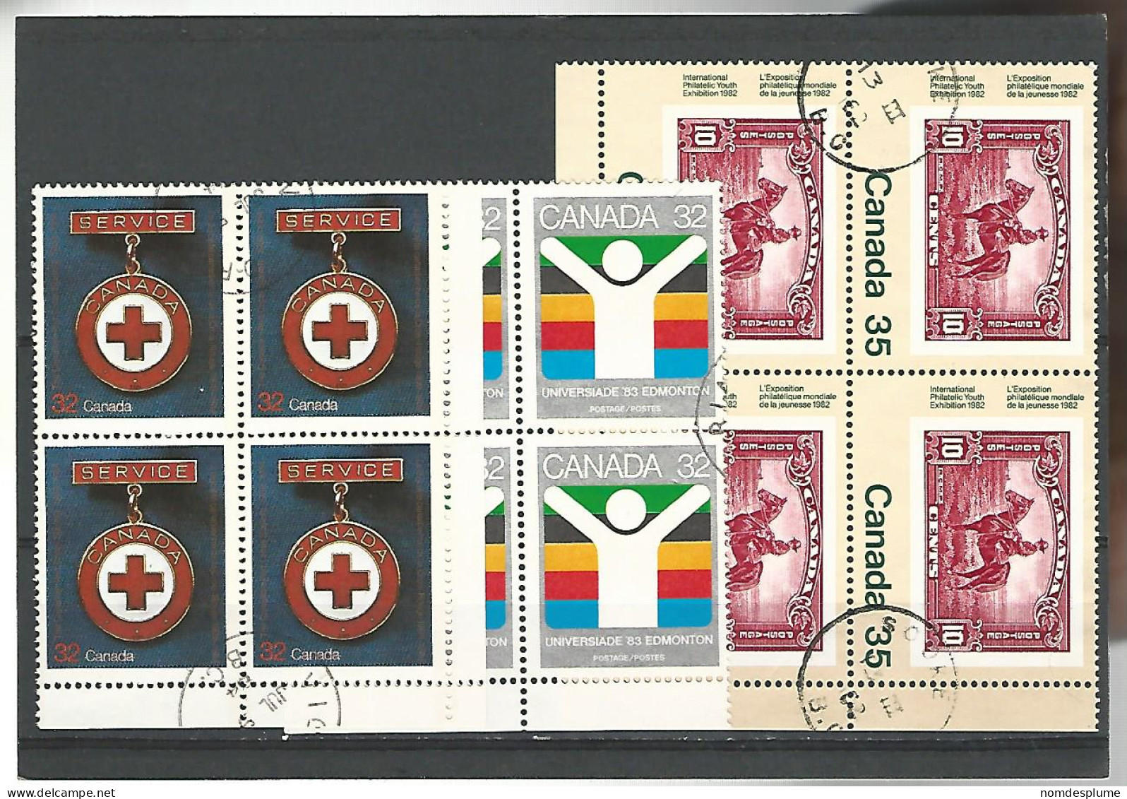 54563 ) Collection Canada Block - Blocks & Kleinbögen