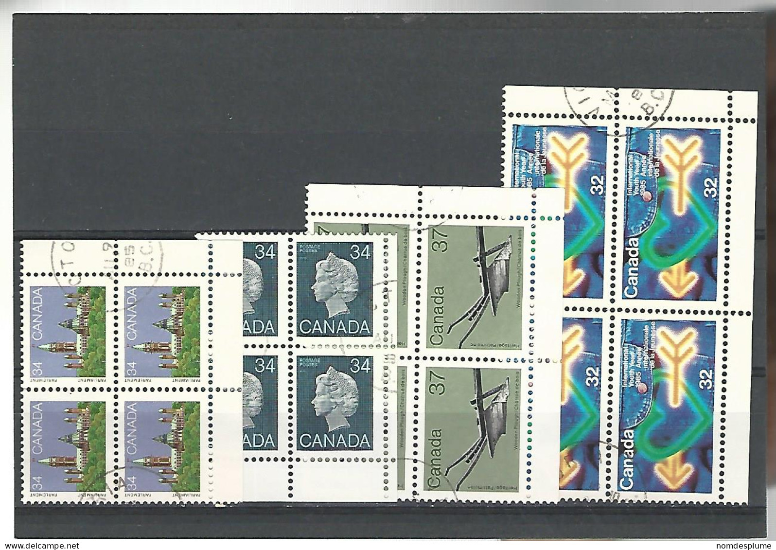 54565 ) Collection Canada Block - Blocks & Sheetlets