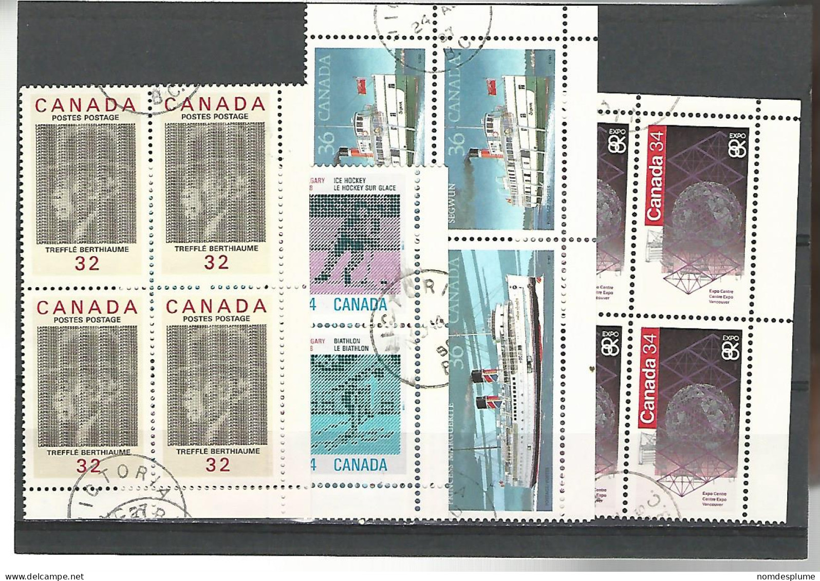 54567 ) Collection Canada Block - Blocks & Sheetlets