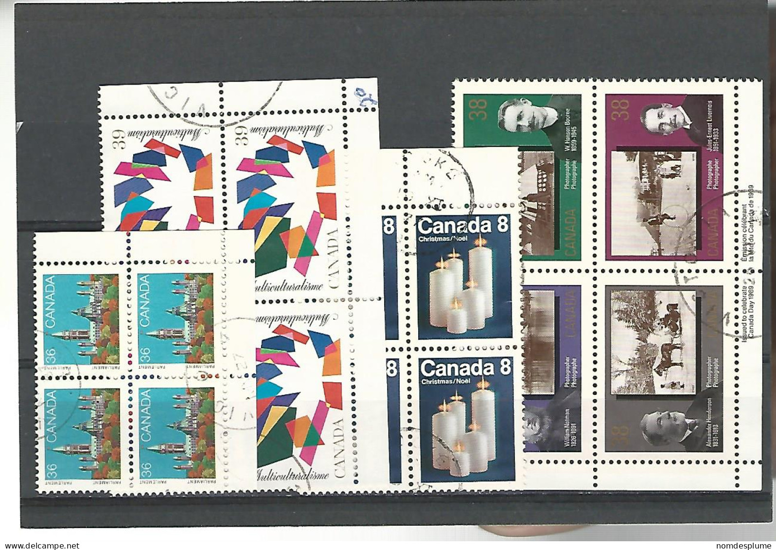 54571 ) Collection Canada Block - Blocchi & Foglietti